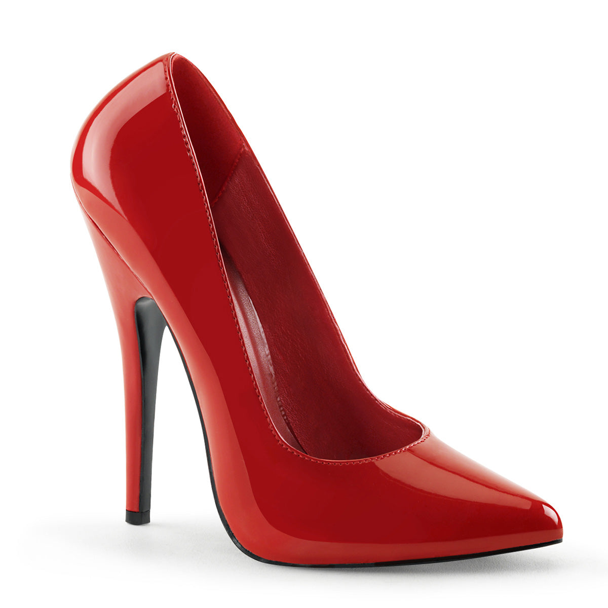 DOMINA-420 FETHISH FETHICO DE FETHO DE 6 PULGADAS TOEL ROJO