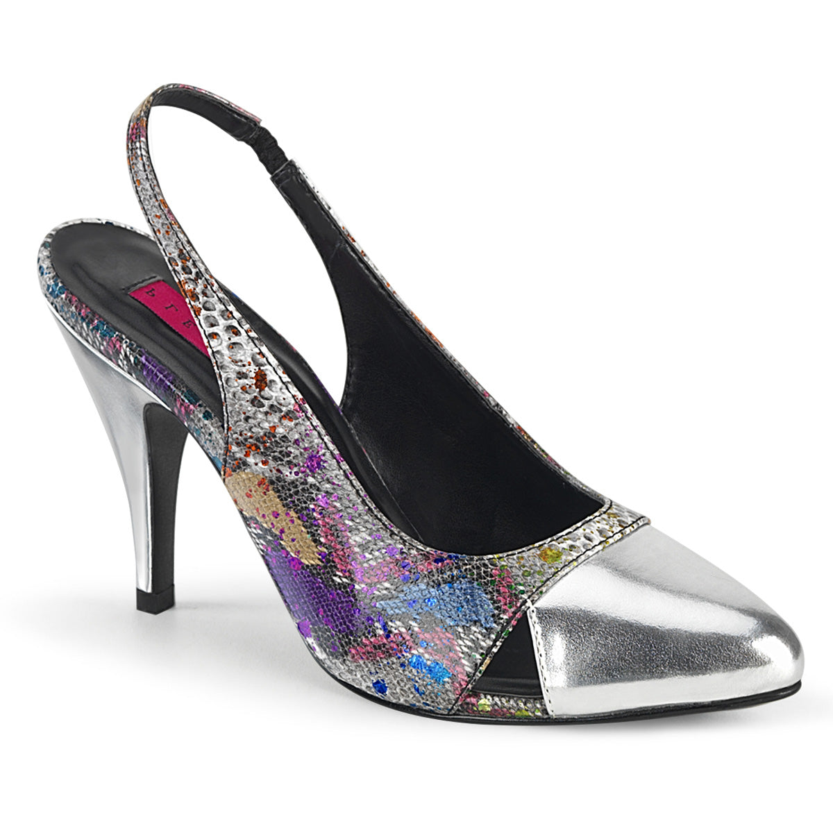 Dream-405 Pleaser Sallies Sabla Zapatos Soles de un solo tacón de 4 pulgadas Pleasers