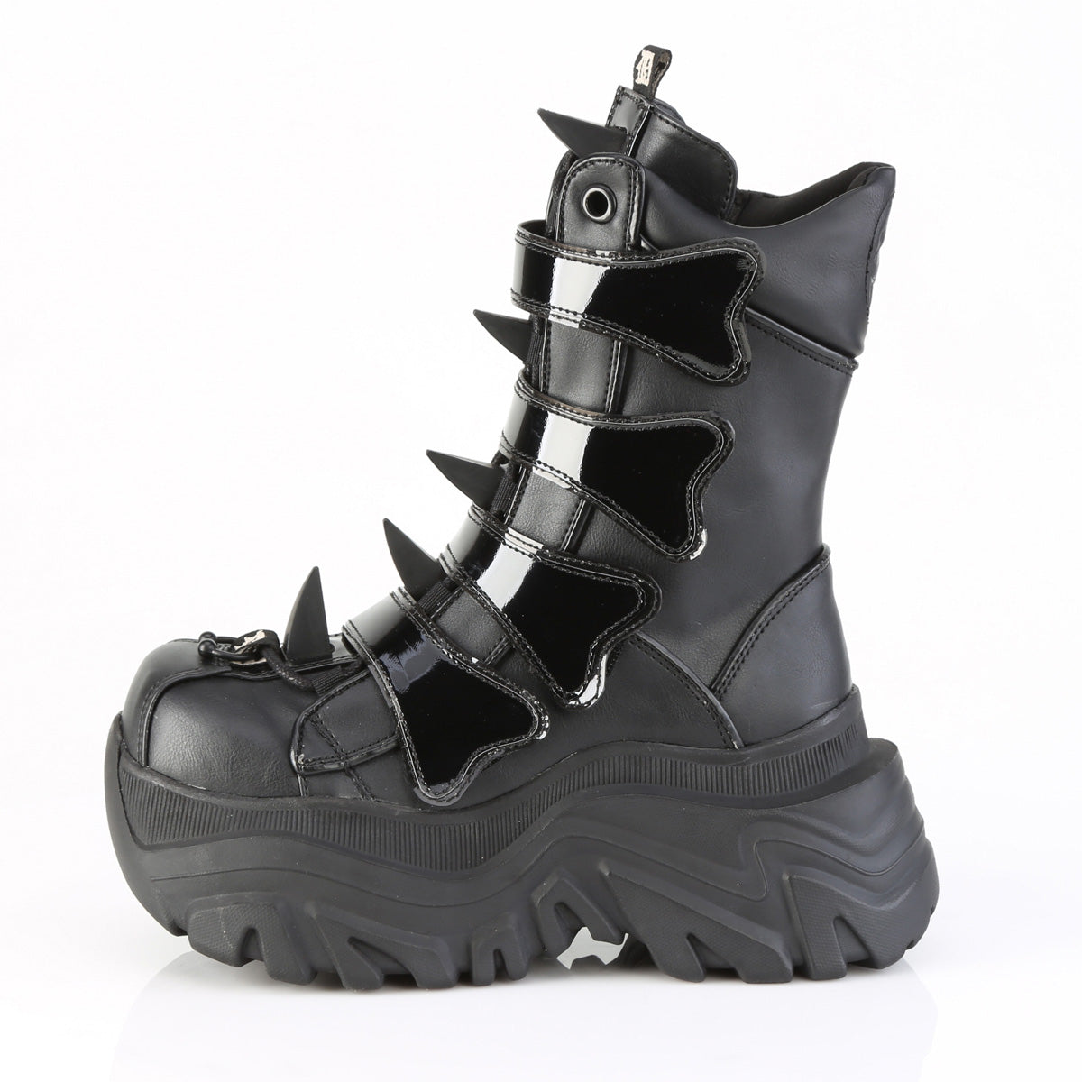 ECHO-110 Demonia Blk Vegan Leather Alternative Footwear