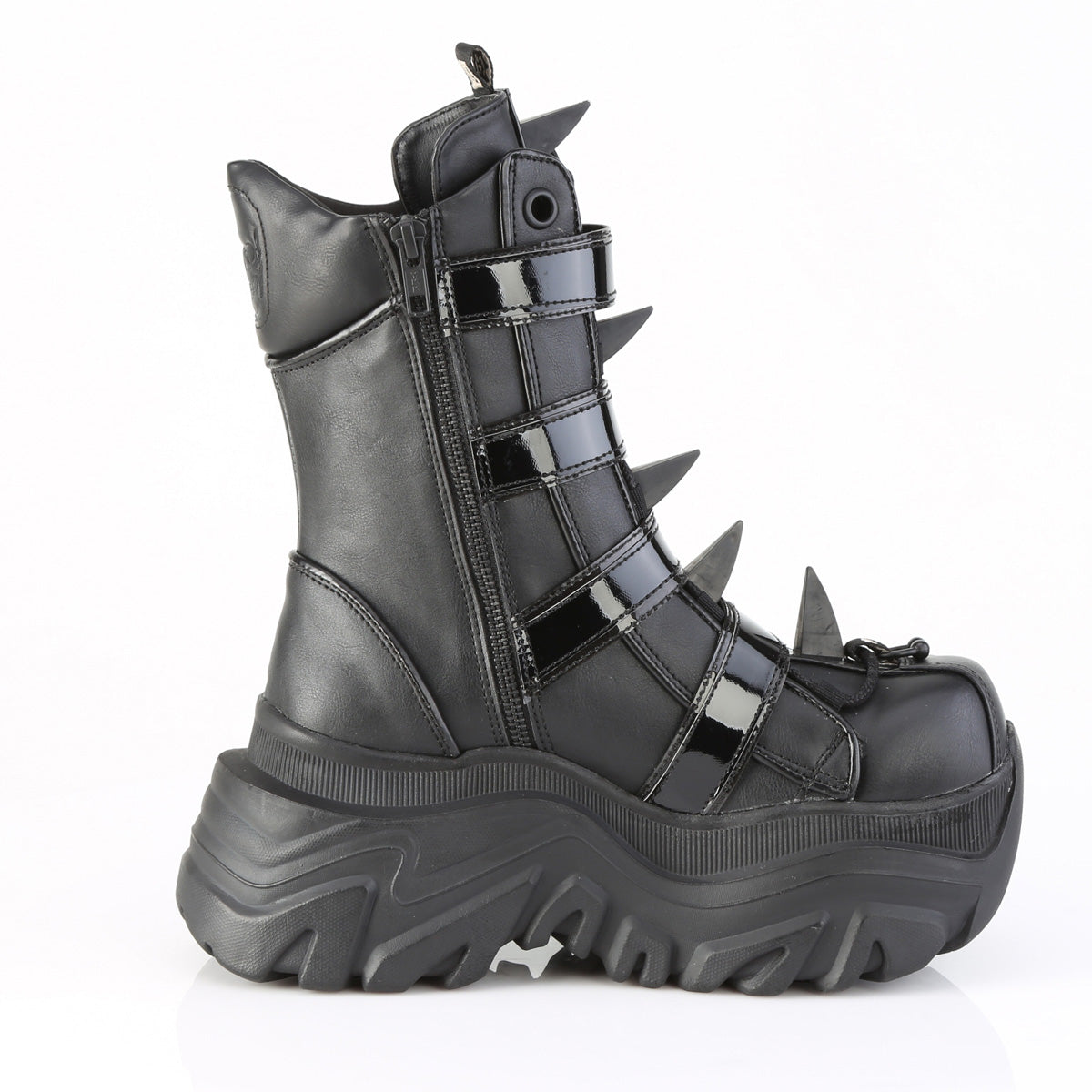 ECHO-110 Demonia Blk Vegan Leather Alternative Footwear