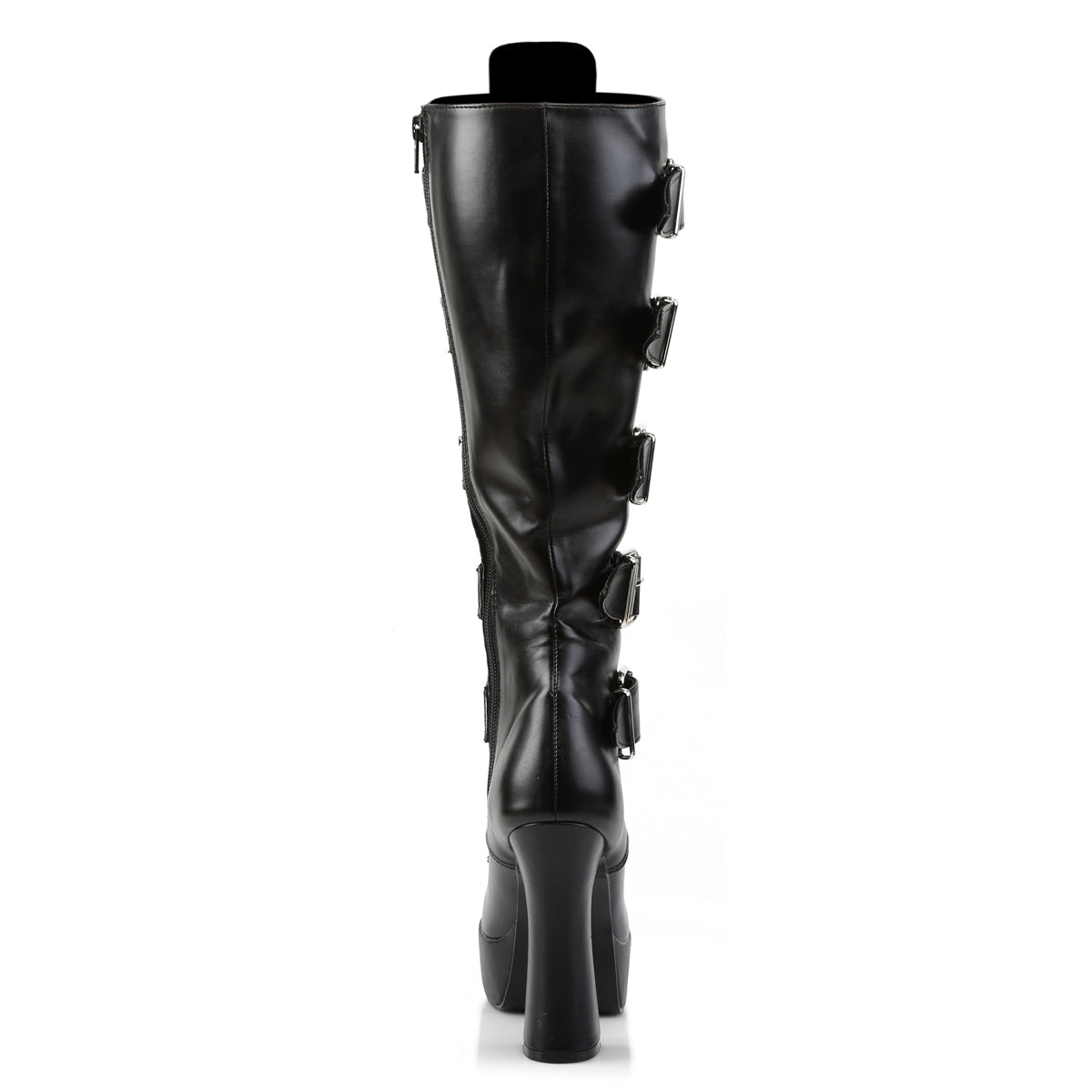Pleaser ELECTRA-2042 Black Faux Leather 5