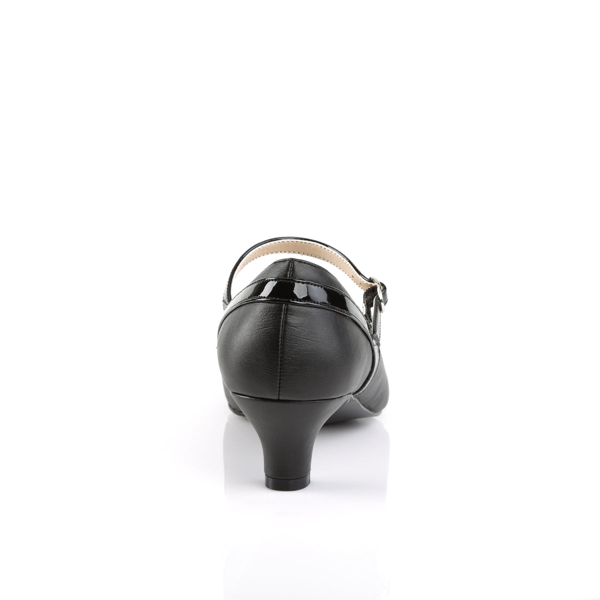 FAB-425 Pleaser Large Size Ladies Shoes 2 Inch Heel Black Fetish Footwear