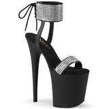 Black 8 Inch Exotic Dance Platform Shoes -  Pleaser FLAMINGO-870