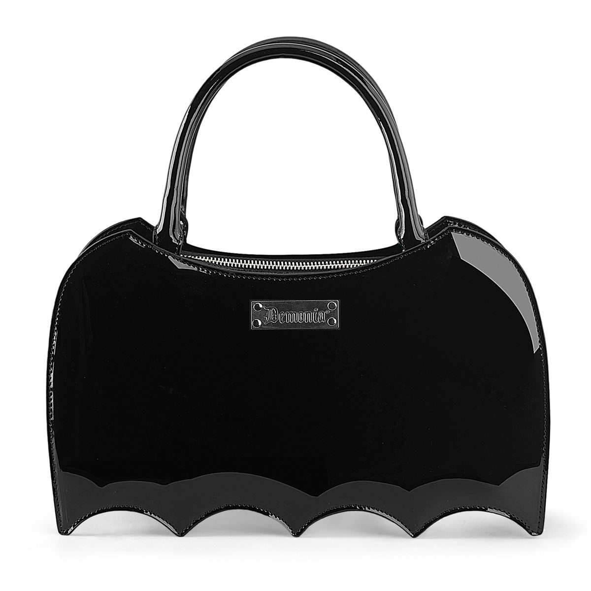 HB-115 Demonia Blk Patent Alternative Footwear