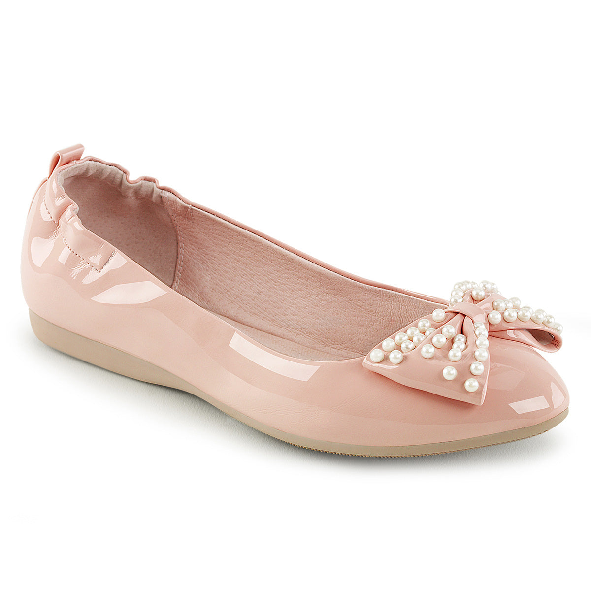 Baby Pink  Fancy Dress Single Soles -  Pin Up Couture IVY-09