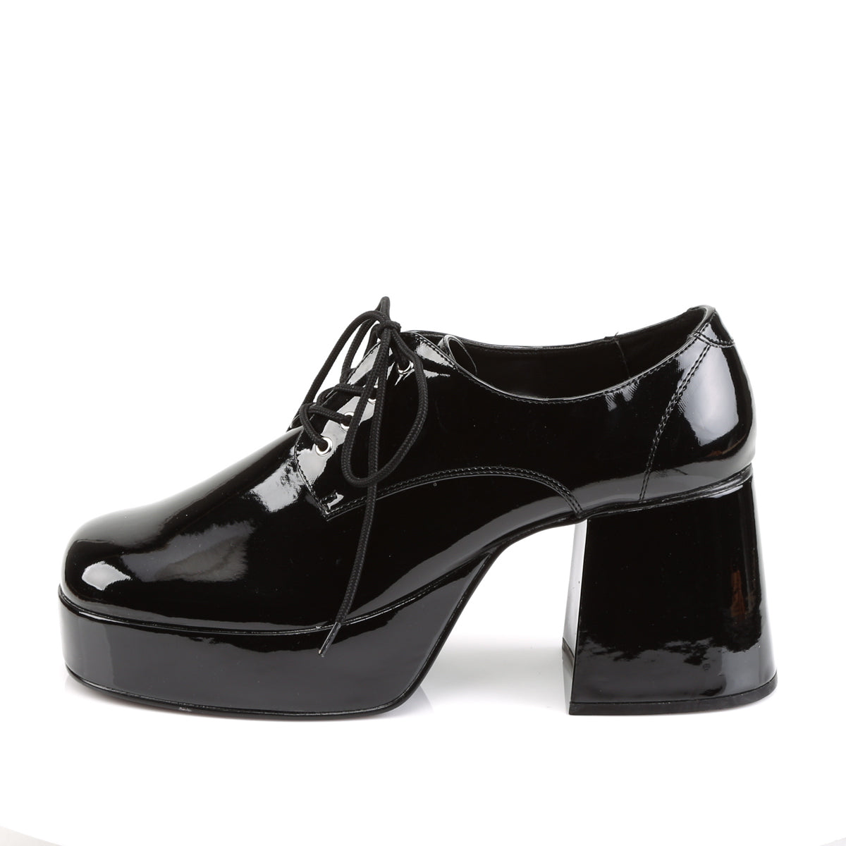 Jazz-02 Funtasma Black Pat Zapatos para hombres