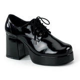 Jazz-02 Funtasma Black Pat Zapatos para hombres