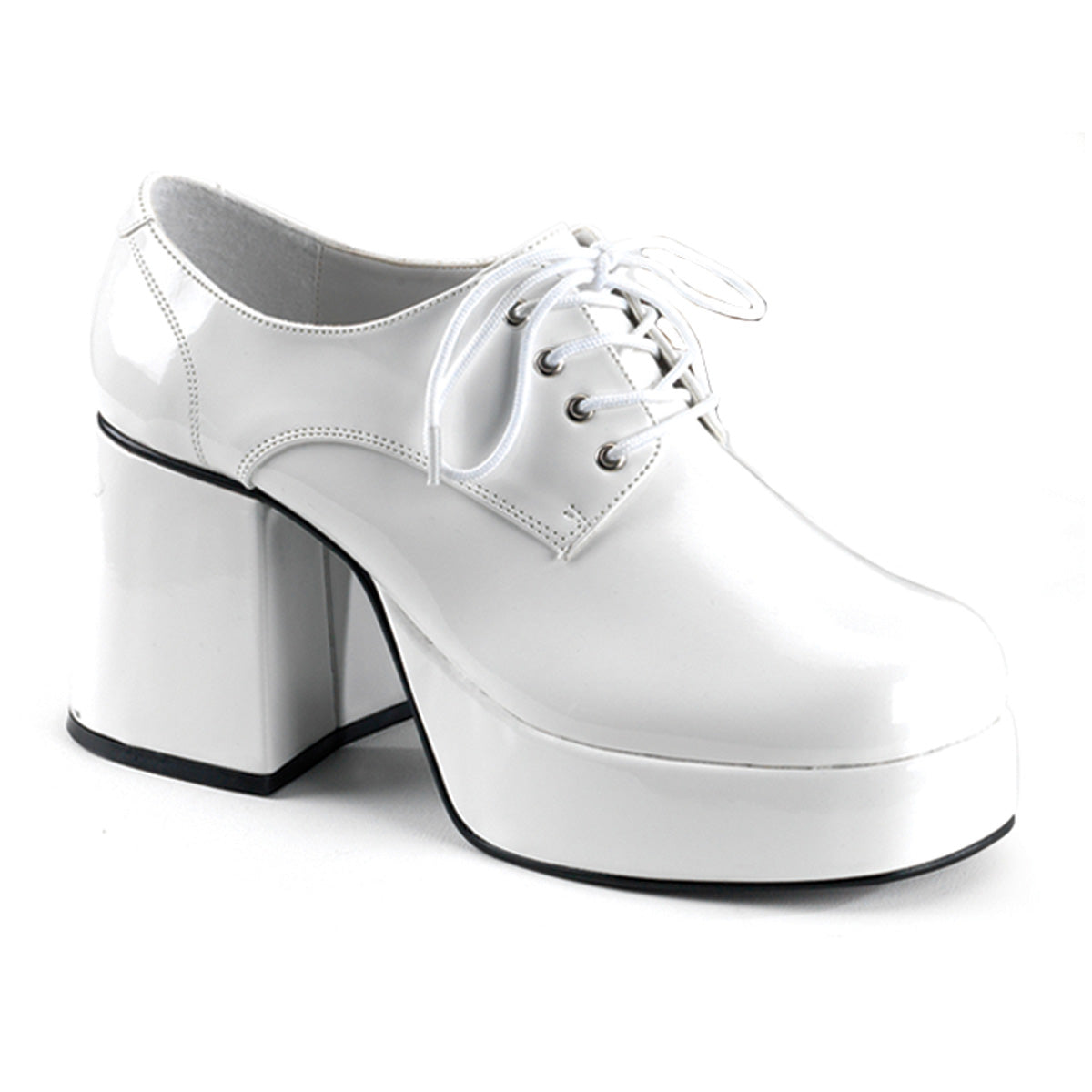 Jazz-02 Funtasma White Pat Shoes para hombres