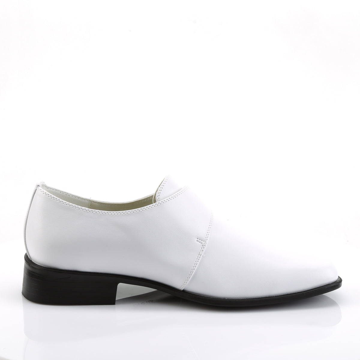 Loafer-12 Funtasma White PU Men's Shoes