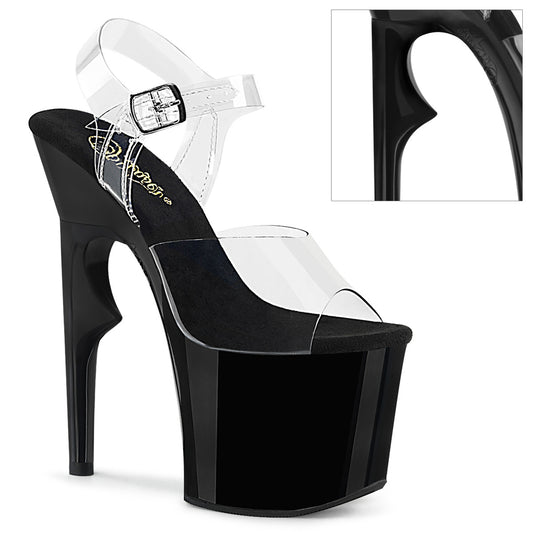 LOVETHORN-708 Pleaser Rose Thorn Ankle Strap Platform Heels