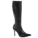 LUST2000 3 3/4 Heel Stretch Pat Knee Boot  LUST2000/B/PU