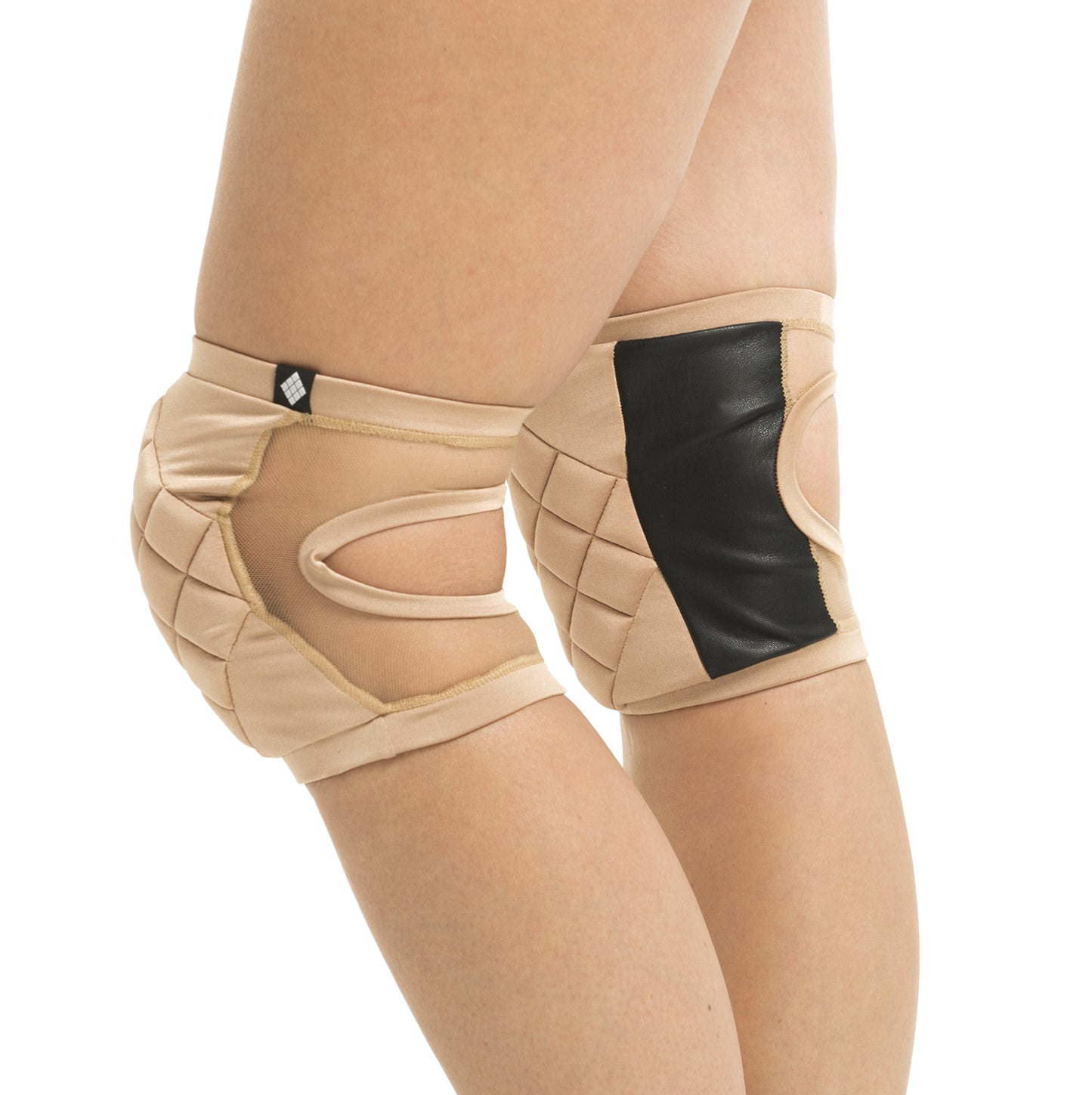 KPN Poledancerka Knee Pads Nude With Pocket