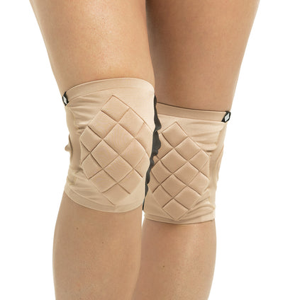 KPN Poledancerka Knee Pads Nude With Pocket