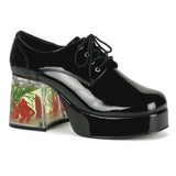Pimp-02 Funtasma Black Pat Zapatos para hombres