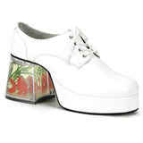 PIMP-02 Funtasma White Pat Men's Shoes