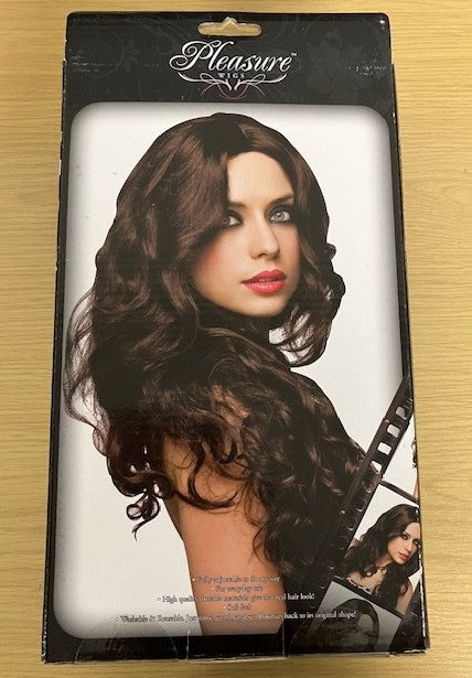 PW8010-6 Dark Brown Lace Front Hair Wig