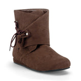 Renaissance-50 Funtasma Brown Microfiber Shoes para hombres