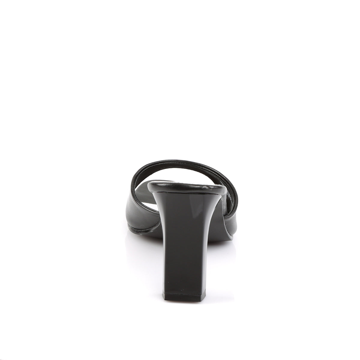 ROMANCE-301-2 Fabulicious 3 Inch Heel Black Slip On Sexy Shoes