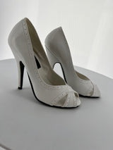 SEDUCE-215 High Heels – White Elegant Statement Shoes