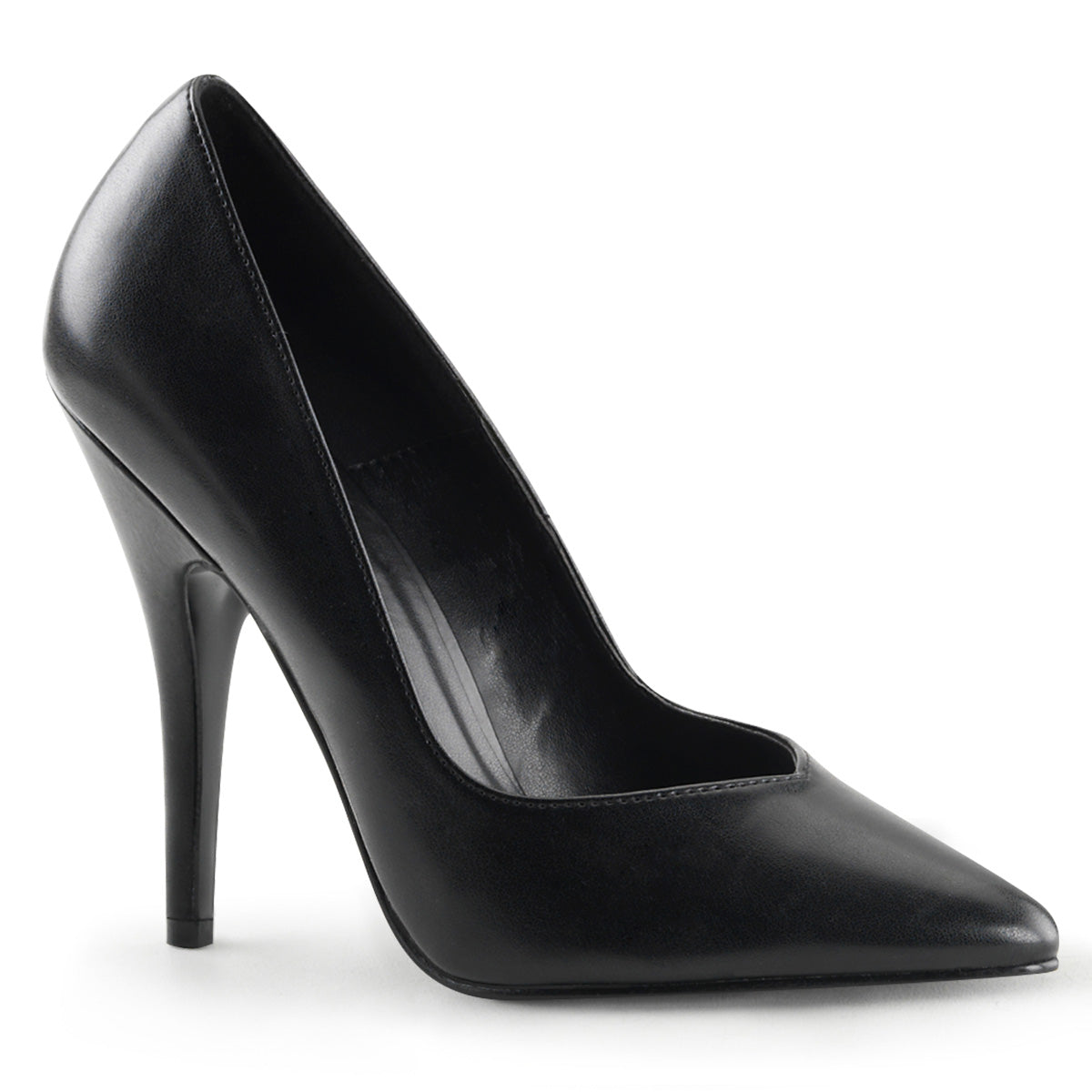 Black 5 Inch Fetish Heels -  Pleaser SEDUCE-420V