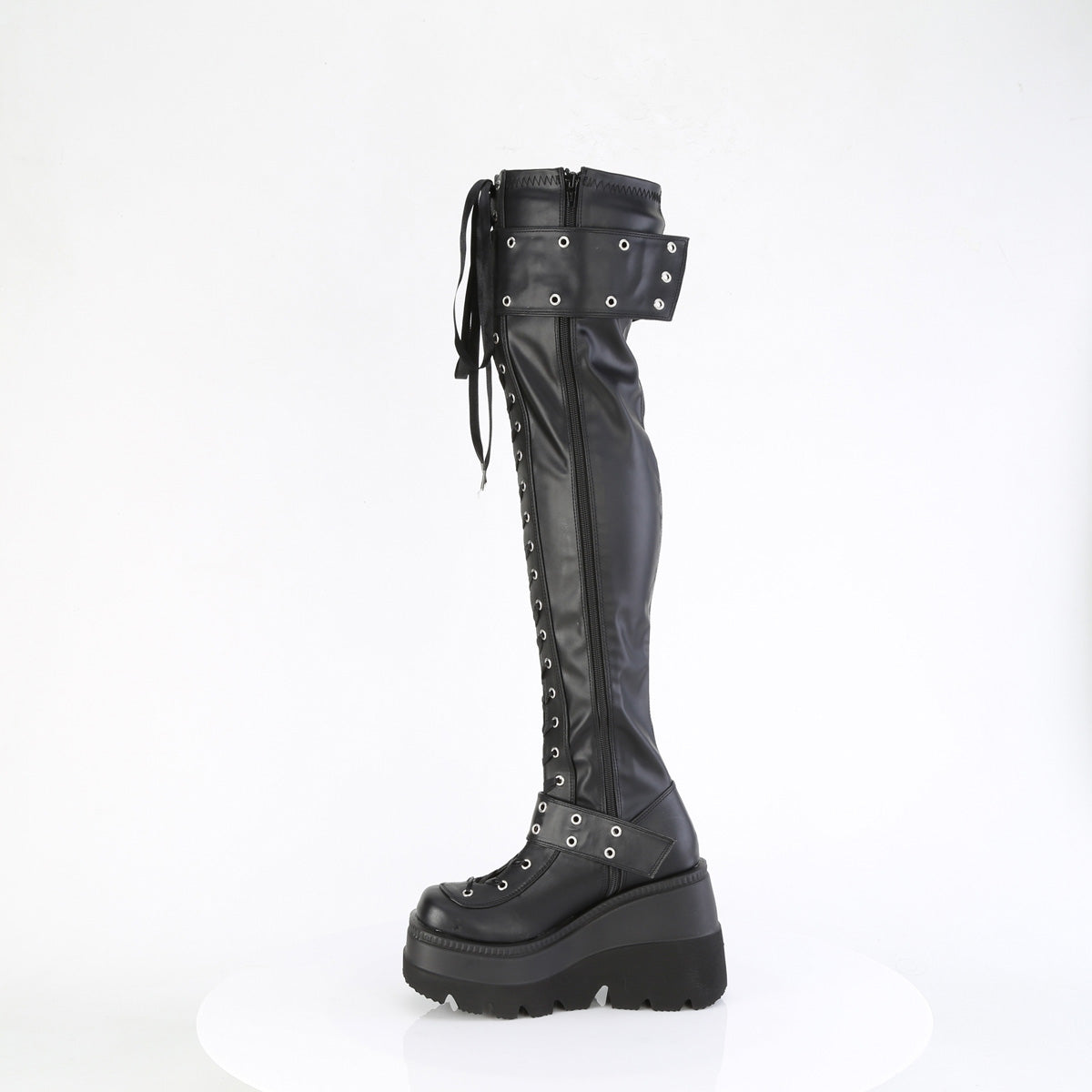 shaker 52 demonia alternative footwear womans boots