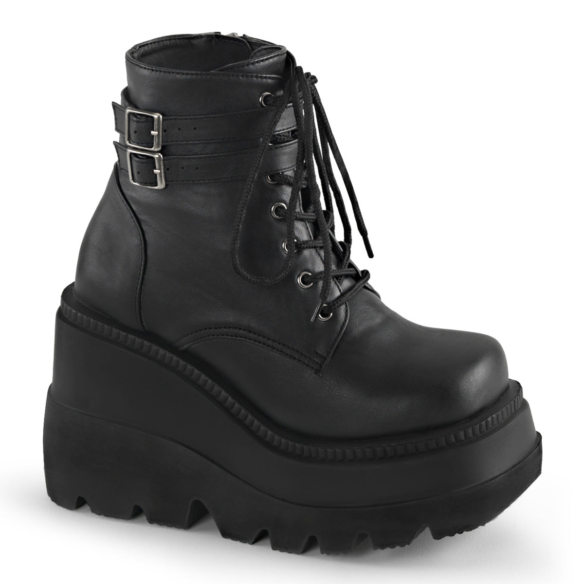 SHAKER-52 Demoniacult Alternative Footwear Women's Ankle Boots