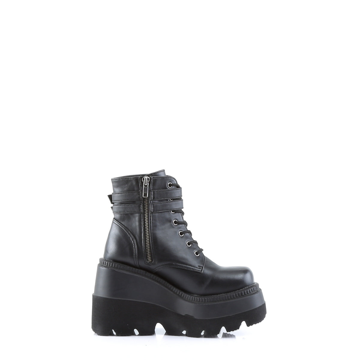 SHAKER-52 Demoniacult Alternative Footwear Women's Ankle Boots