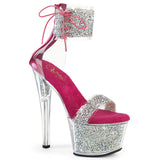 Sky-327rsi Pleaser Pink Pink Hot Pink Sexy Platform Bling Platform Shoes