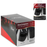 Protectores de plataforma de zapatos negros sp-8h-b con un gancho y bucle fastner (1 par)