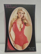 STM9004 Red Lingerie Bodysuit