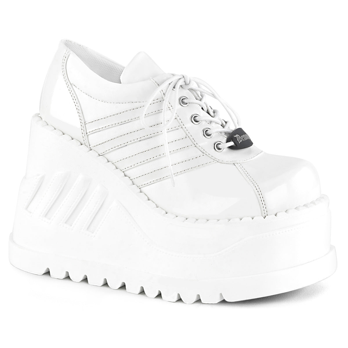 White  Alternative Footwear -  Demonia Cult STOMP-08