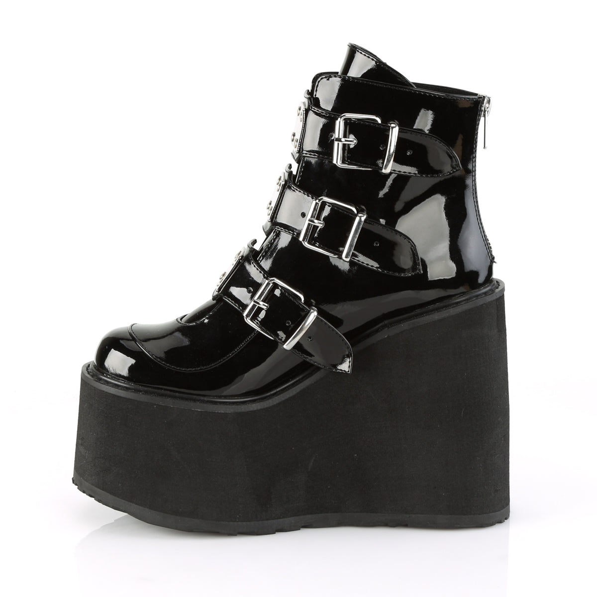 SWING-105 Demoniacult Alternative Footwear Women's Ankle Boots