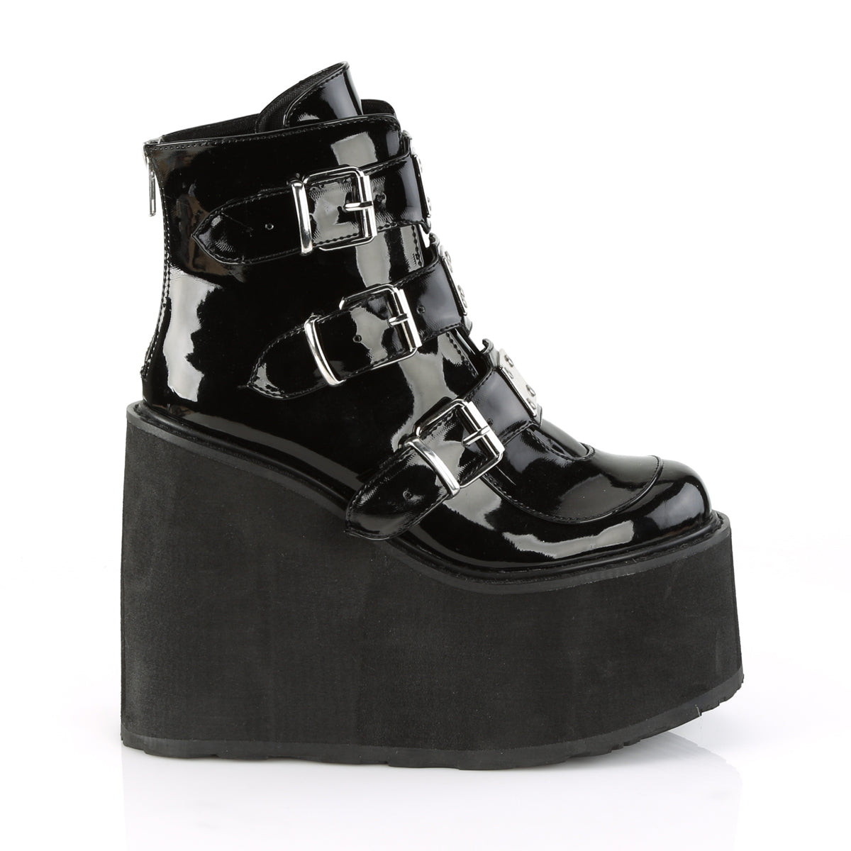 SWING-105 Demoniacult Alternative Footwear Women's Ankle Boots