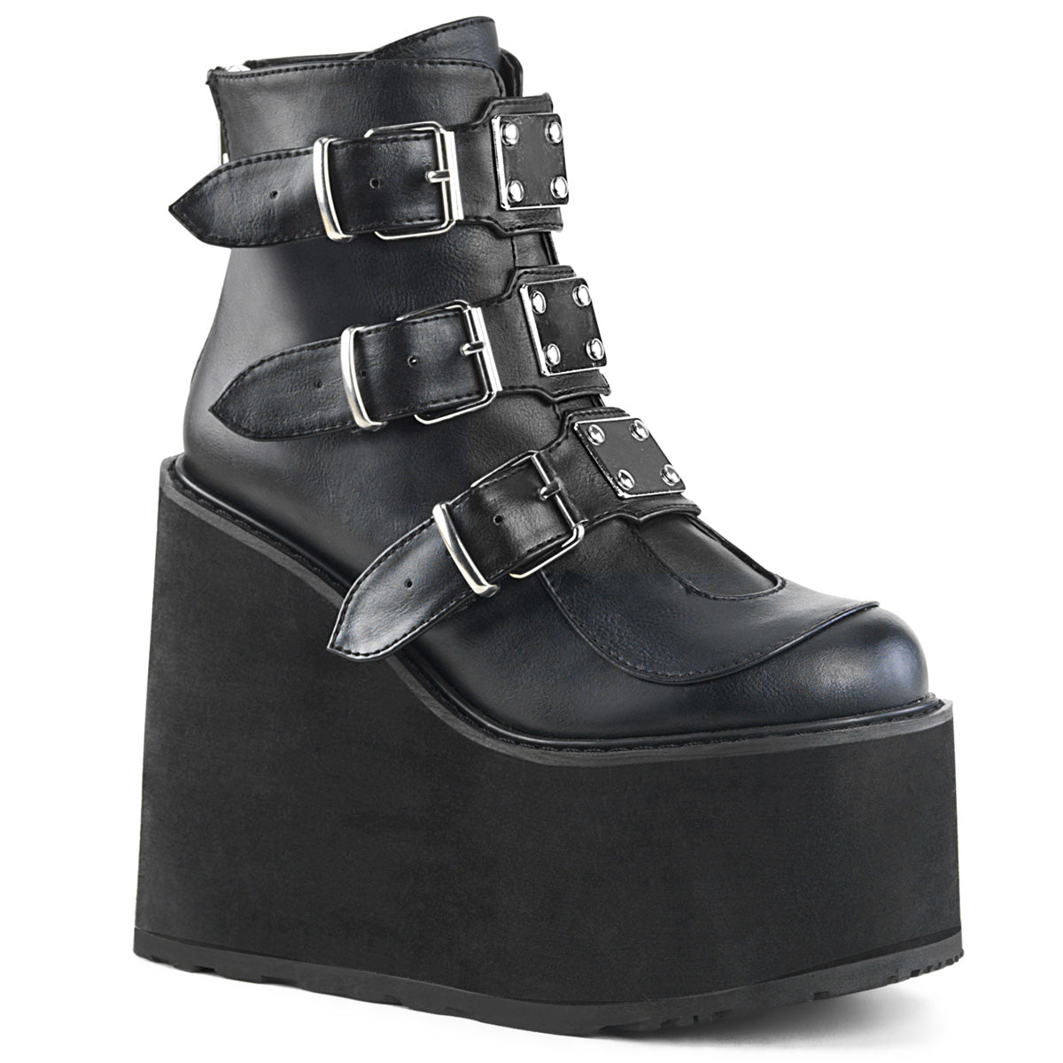 SWING-105 Demoniacult Alternative Footwear Women's Ankle Boots