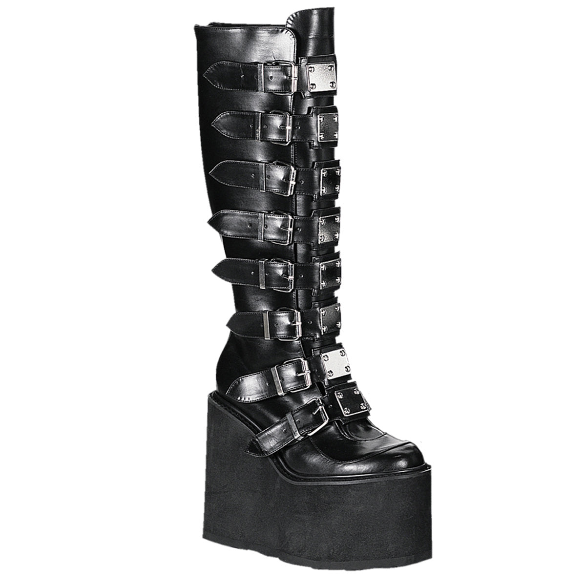 SWING-815 Demoniacult Alternative Footwear Women's Knee High Boots