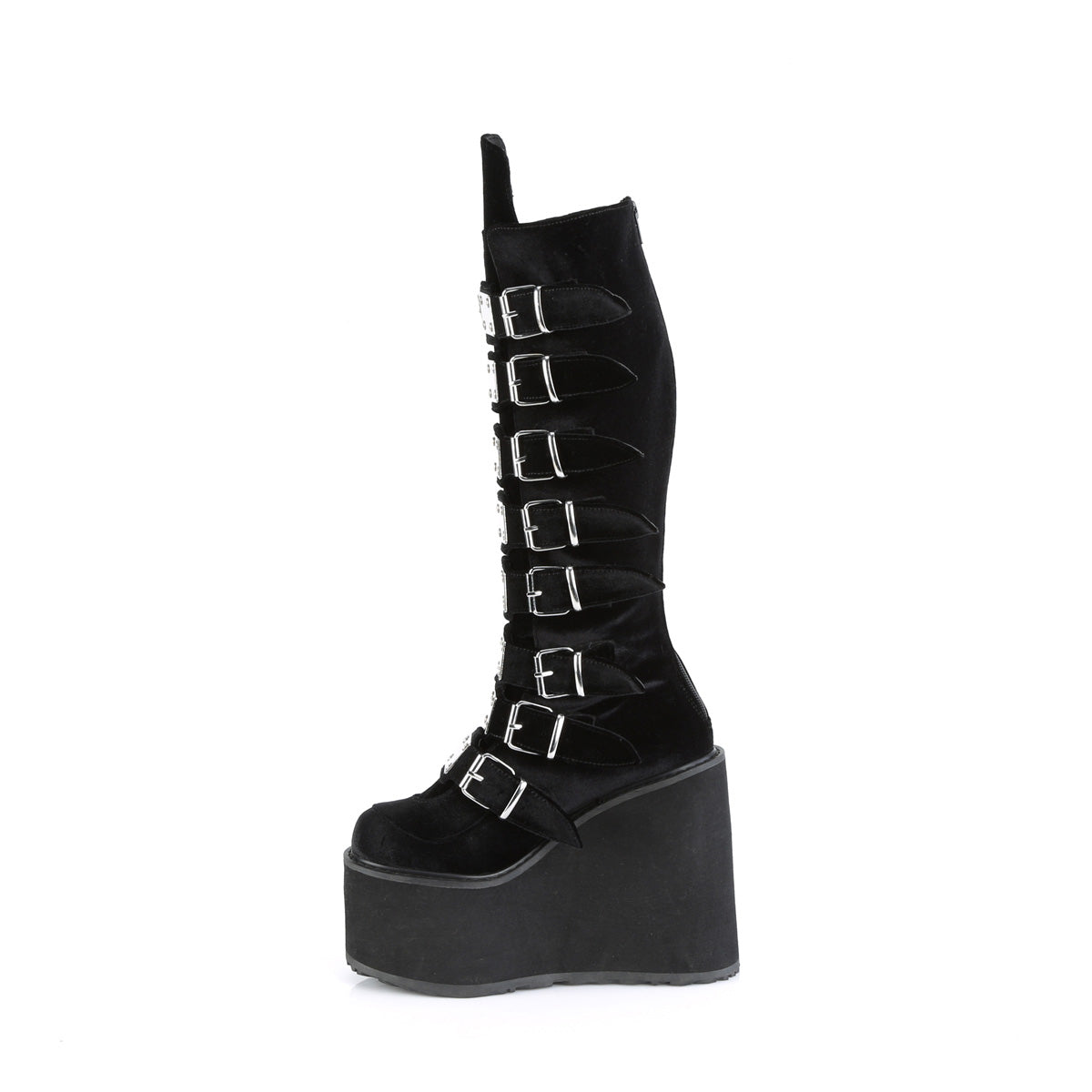 SWING-815 Demoniacult Alternative Footwear Women's Knee High Boots