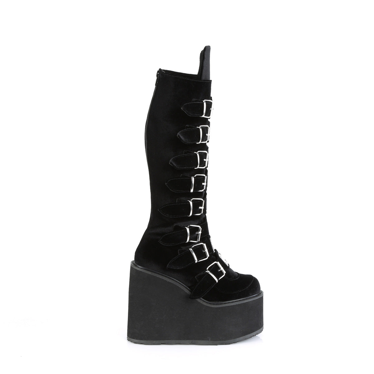 SWING-815 Demoniacult Alternative Footwear Women's Knee High Boots