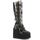 Swing-815C Demoniacult Alternative calzado para mujeres Botas altas