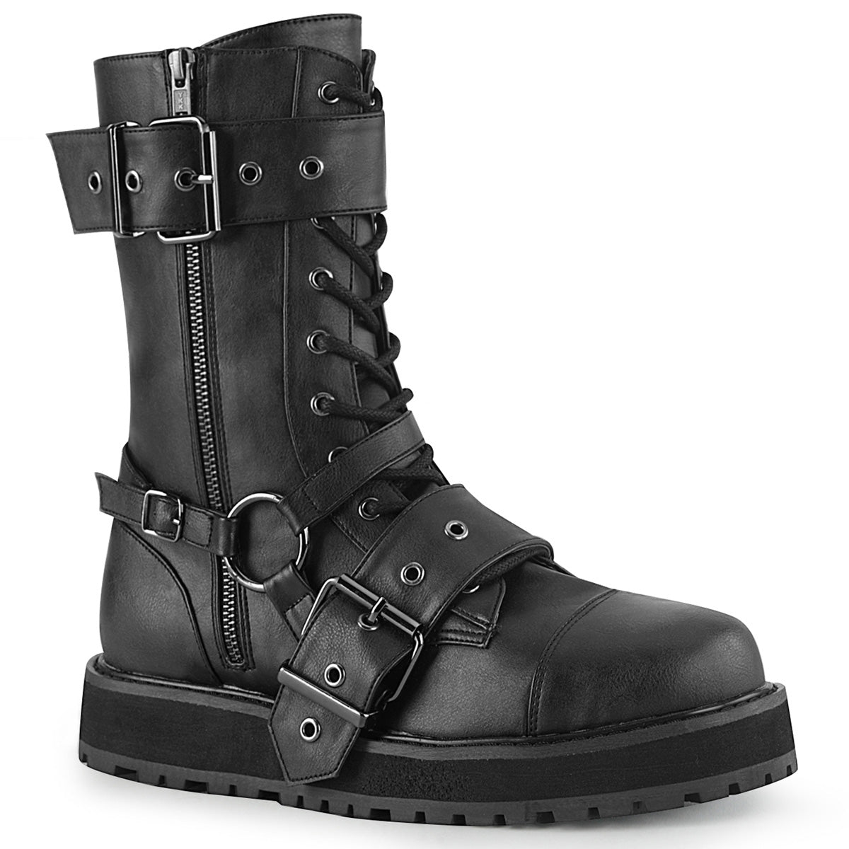 VALOR-220 Demoniacult Alternative Footwear Unisex Platforms Boots