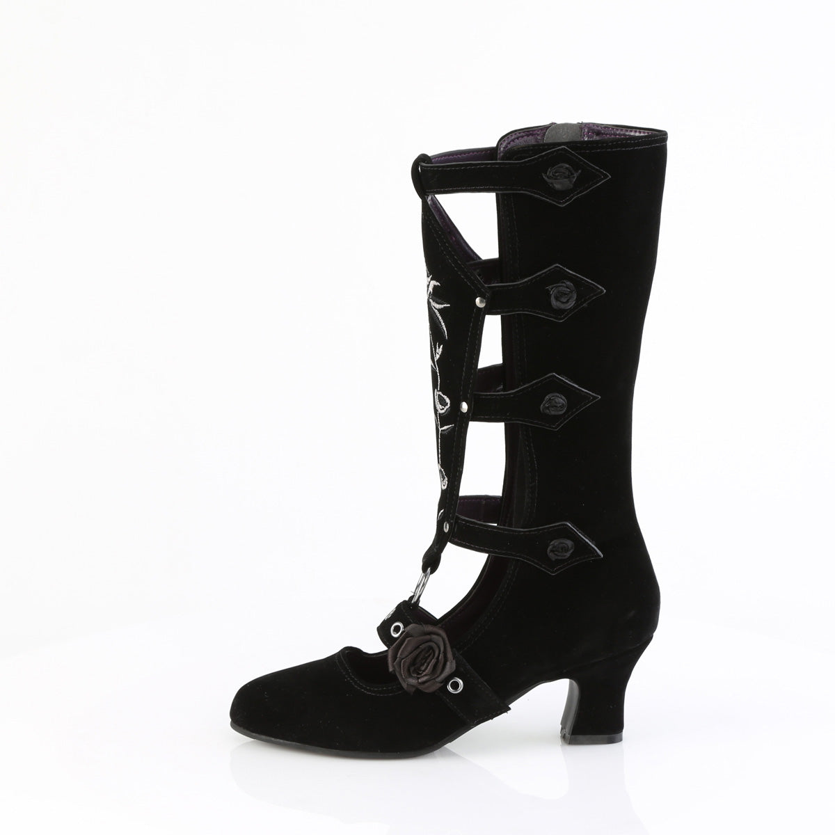 adore 1020blg pleaser footwear black