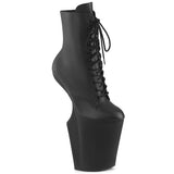 WORSHIP-1020 Pleaser Fetish High Platform Lace Up Ankle Boots
