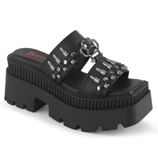 WRATH-08 Demonia Alternative Platform Slide Sandals