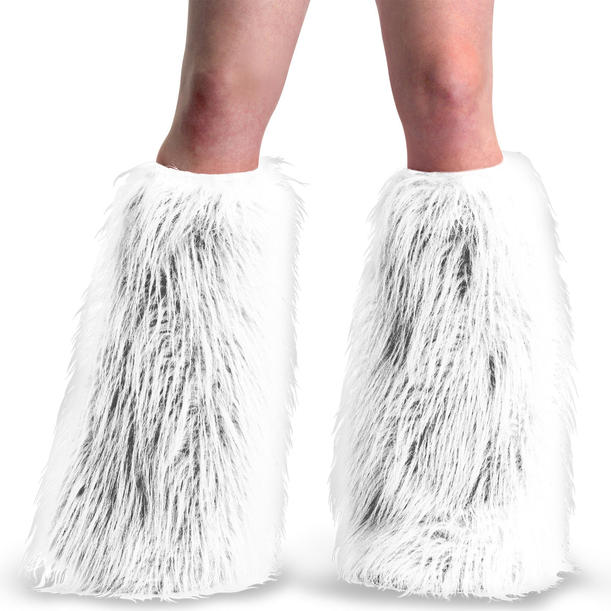 Йфий-08 Демония Wht Faux Fur Alternative обувь