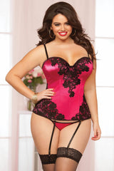 STM10512X  Seven Til Midnight SALE Lingerie Alluring Corset Set