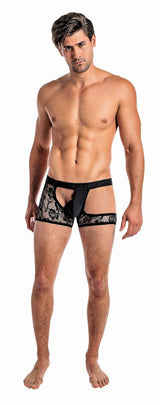 MP127231 Malepower Half Moon Short - Negru