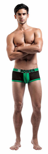 MP139221 Atacador de malepotre Mini Short - Negro/Verde