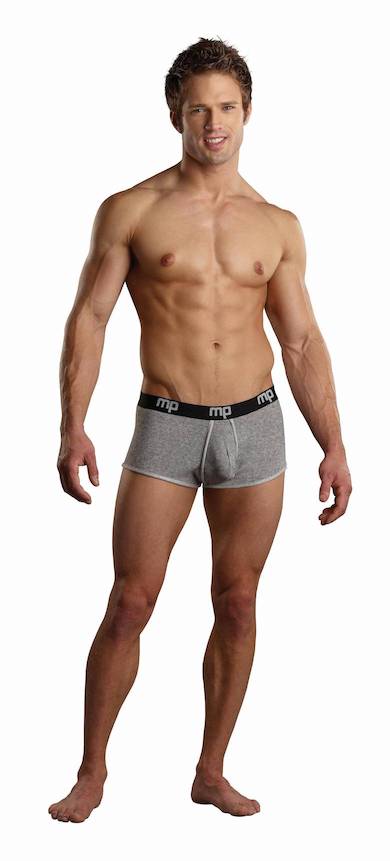 MP150198 MalePower LO Rise Enhancer Short - Grey