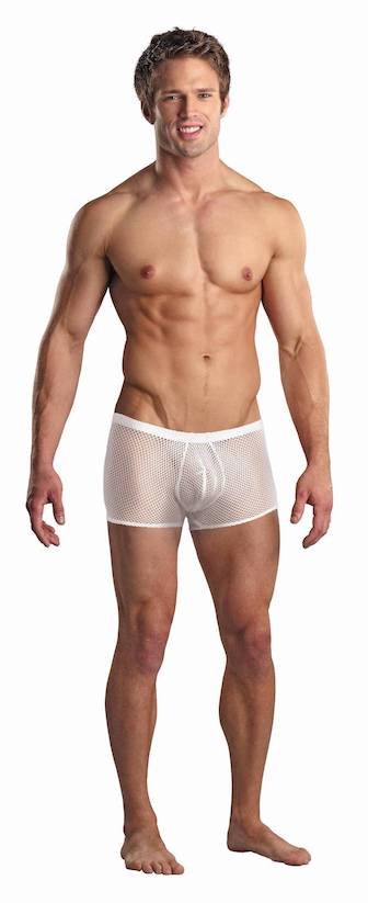MP15311C Malepower Pouch Short - White