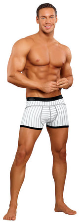 MP156172 Panel de potencia masculina de malPower LO Panel Rise Short White/Negro