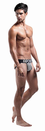 MP389215 Malepower Jock - White/Black